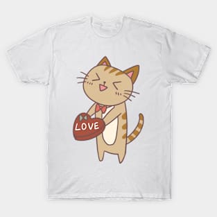 vintage-cat-love T-Shirt